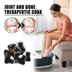 5Pcs Foot Soak Bead Body Knee Joint Lumbar Shoulder Pain Relief Feet Care Bead Natural Herbal Foot Bath Gel Bead Kit