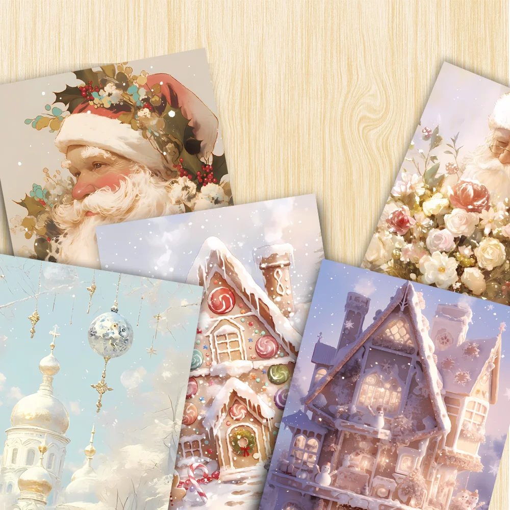 32pcs, vintage Christmas postc - Vintage Collectible Santa ulasan dan harga