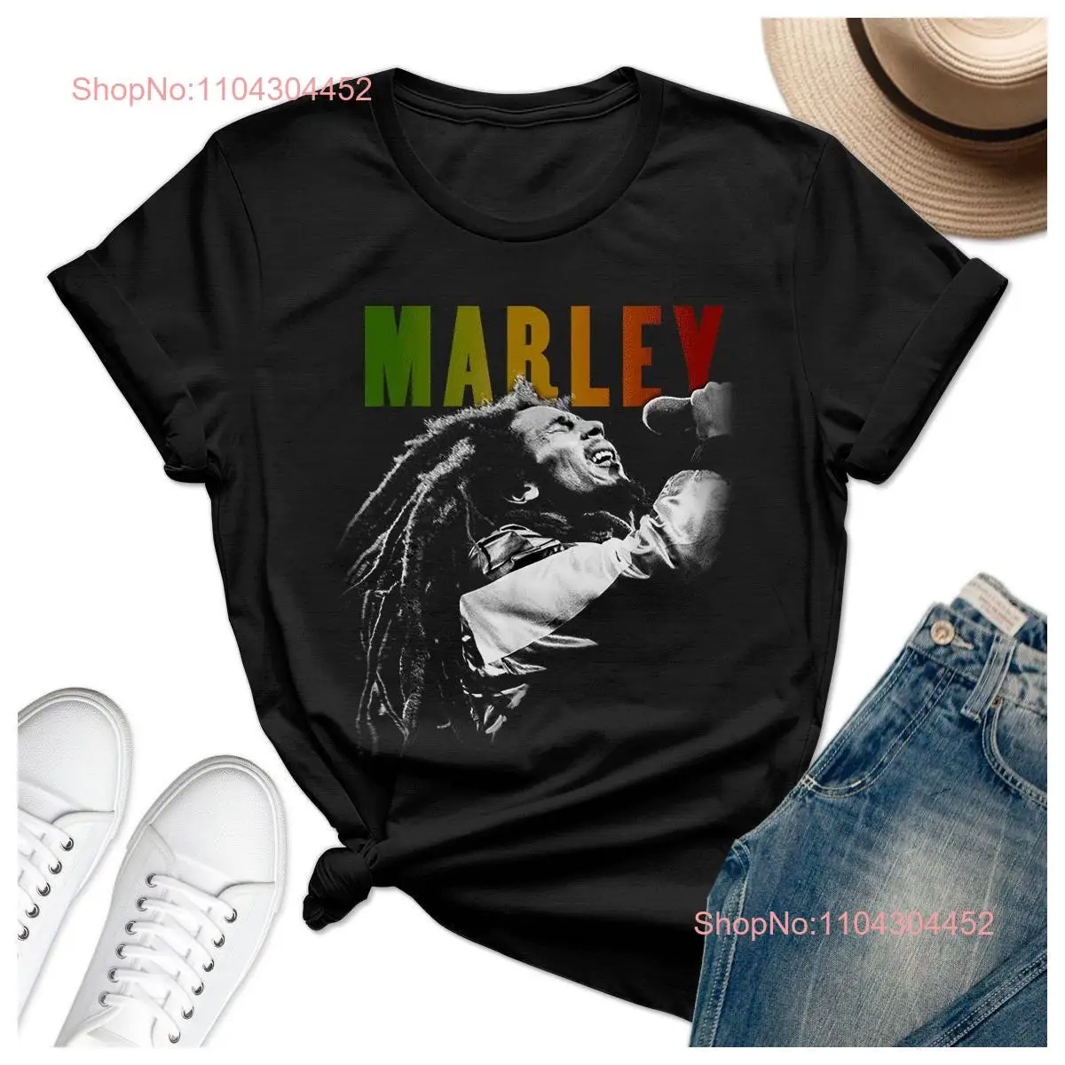 T Shirt Rastaman Vibration Washed Big Family Short Boy for Men long or short sleeves