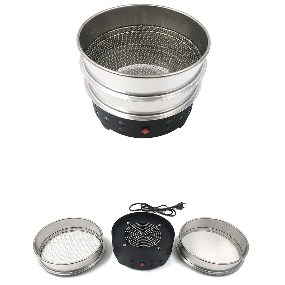 1000G Household Small Coffee Bean Roaster High Suction Stainless Steel Cooler Cooling Plate With Filter Radiator