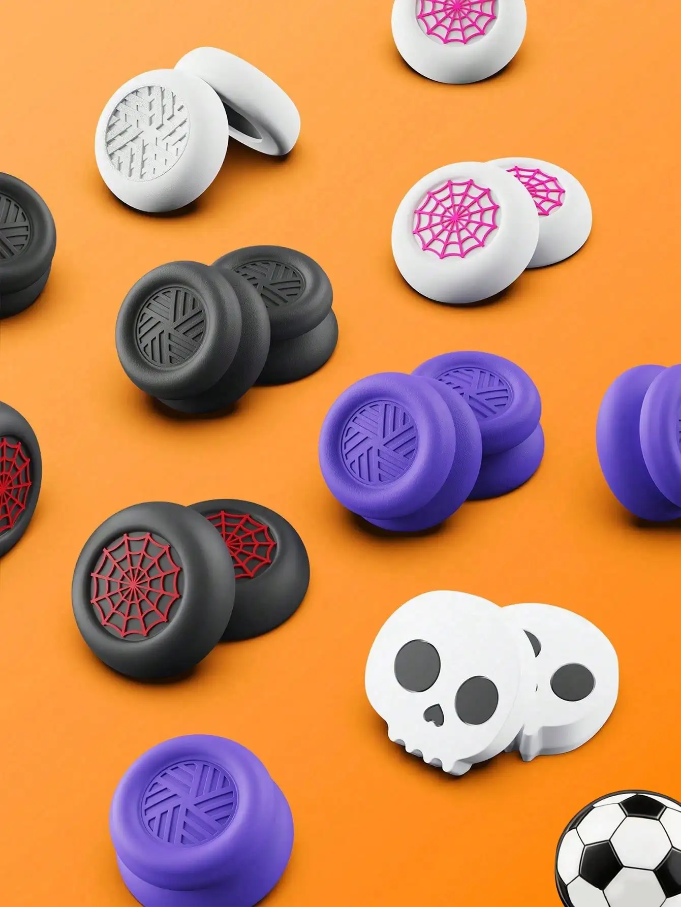 Silicone Joystick Thumb Caps for Gaming Controllers