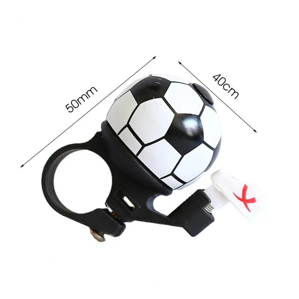 Mountain Road Bicycle Bell Loud Mini Cartoon Football Cycling MTB Bell Ring Safety Football Bell Ring Horn Cycling Handlebar