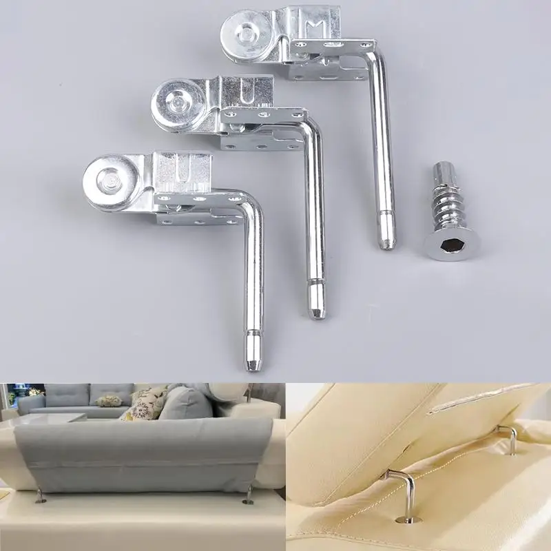 Lazy Sofa Adjustable Hinge Pair 105135mm Folding Headrest Height Angle Adjuster for  Chair DIY Replacement