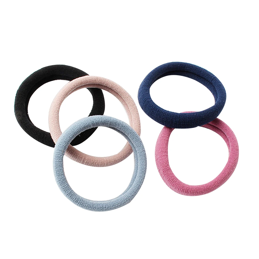 

50 Pcs Stretch Rubber Band Ponytail Holder Women Girl Styling Tie Elastic Hair Hair Rope Tie Accessories