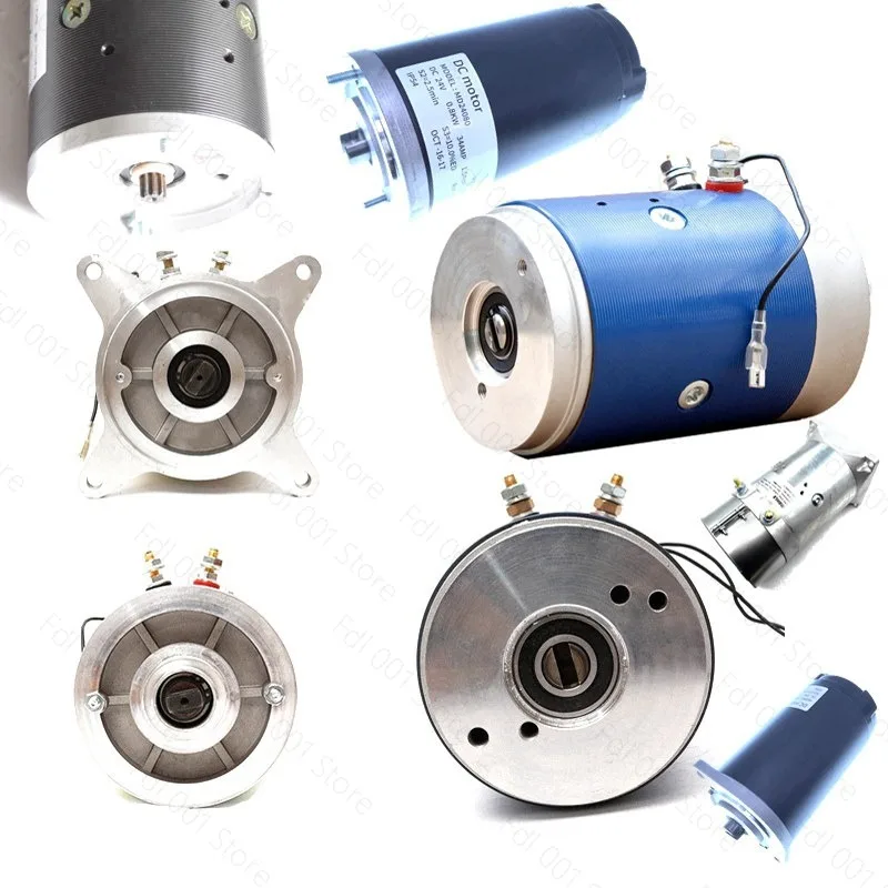 Hydraulic DC Forklift Motor 12V 24V 2.2KW Clockwise  Forklif Wing Truck Tail Lift Lifting Platform
