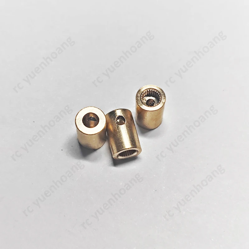 1PCS 25T Servo Adapter Post 4/5mm Diameter Center-hole Coupling Extension Column Copper Modified Accessories for Airplane Model