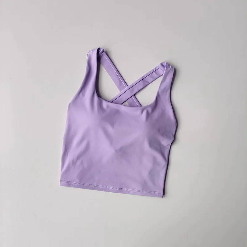 Damen Sport-BH Nahtlos High Impact Sport-BH Sexy Yoga Fitness Top Sportunterwäsche Push-Up BH Sportbekleidung Sporttop Damen – Detail 3