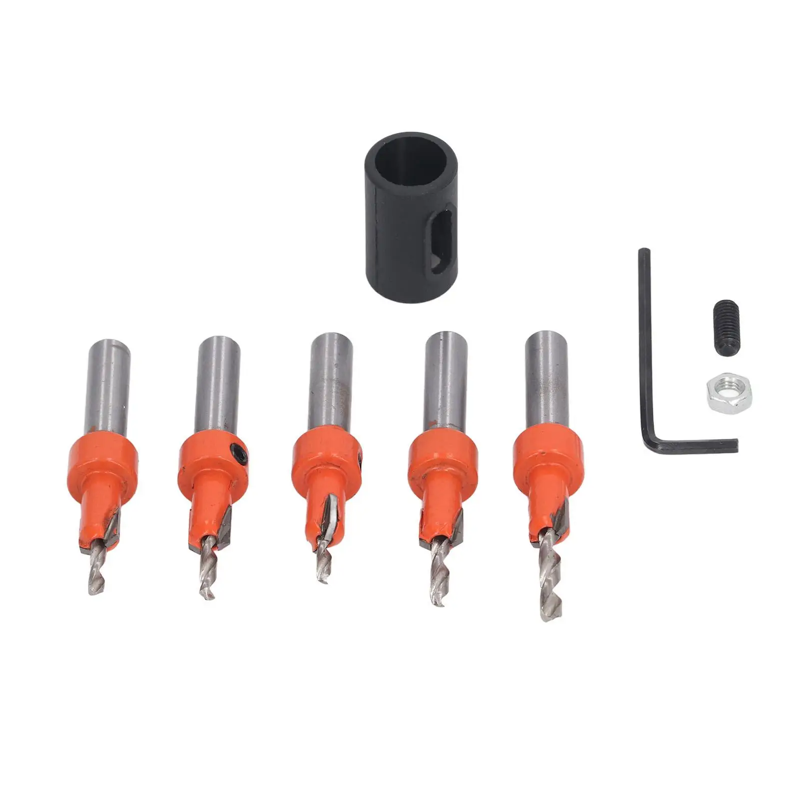 Adjustable Wood Countersink Bits for Easy Installation Multi Specifications for density Board Perfect for DIY Projects