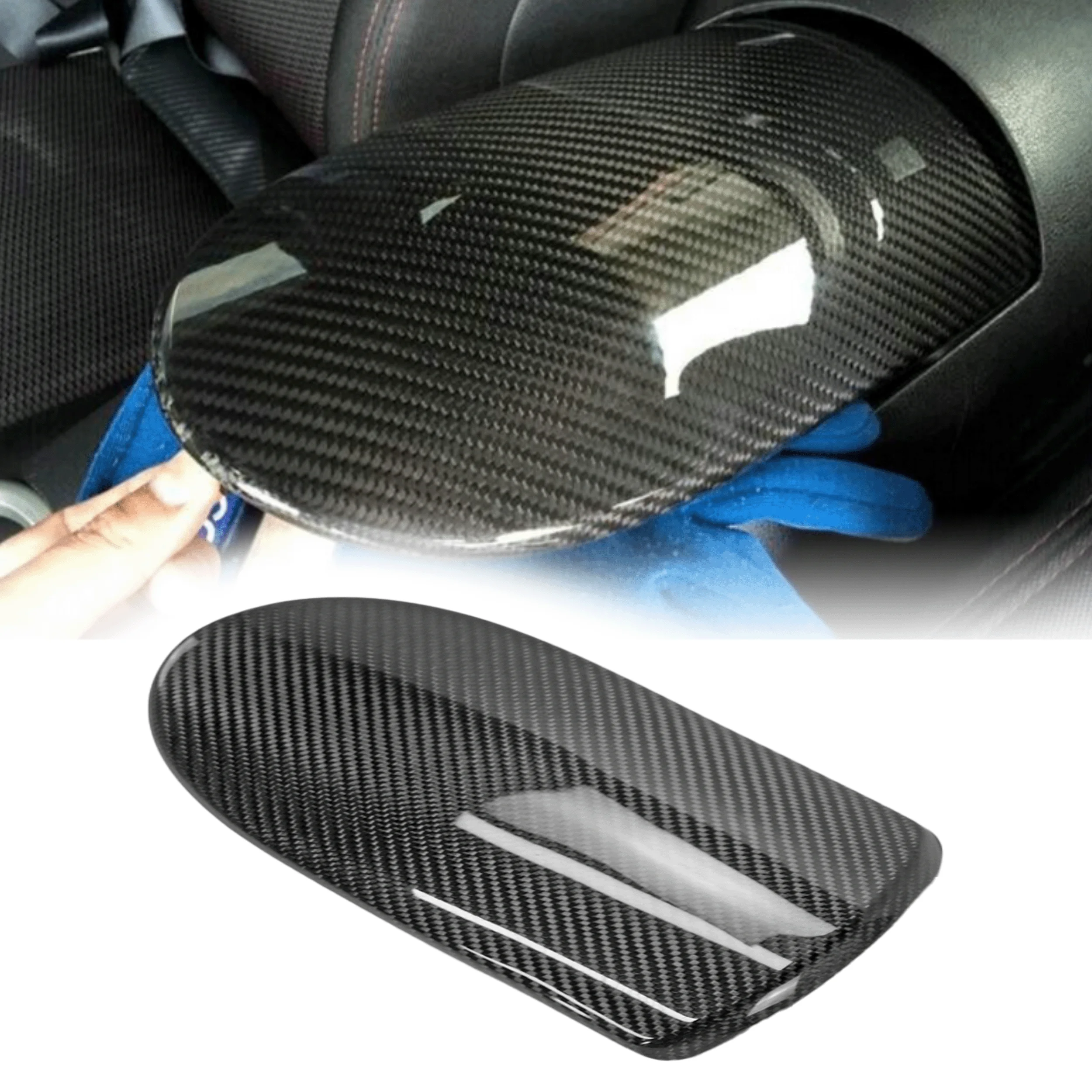 

Для Nissan Fairlady 09 Onwards 370Z Z34 крышка подлокотника центрального хранения (сухой карбон)