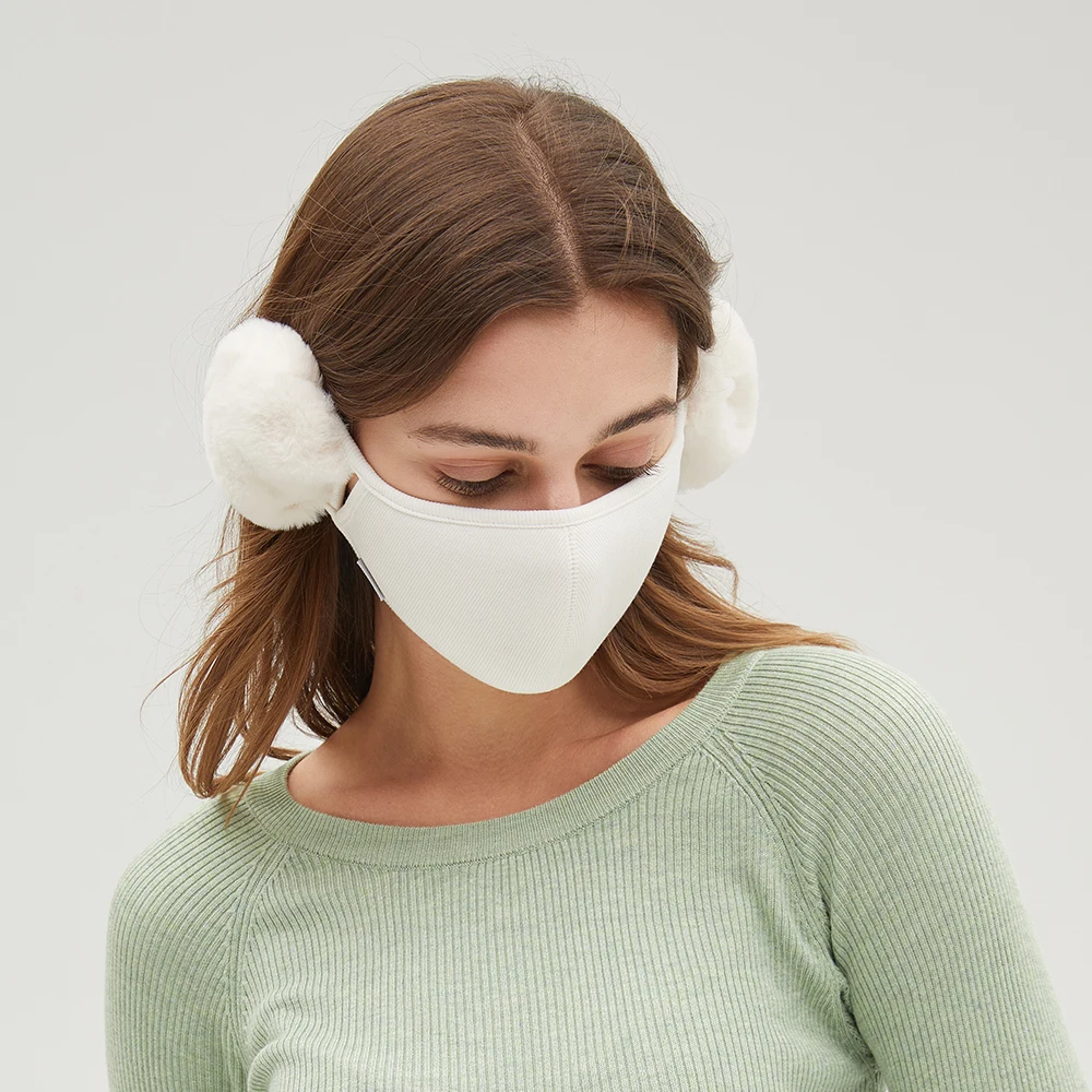 Ветрозащитная маска Ohsunny с наушниками, уличные термомаски для лица, зимняя теплая маска для лица для женщин