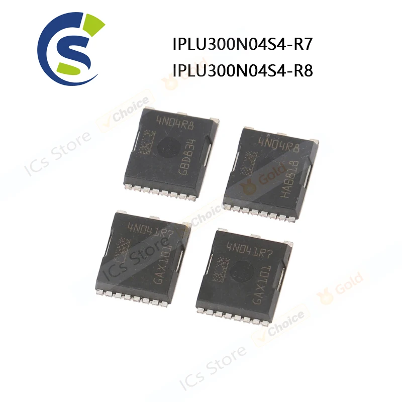 5PCS 100% New 4N04R7 4N04R8 IPLU300N04S4-R7 IPLU300N04S4-R8 PSOF-8 Chipset