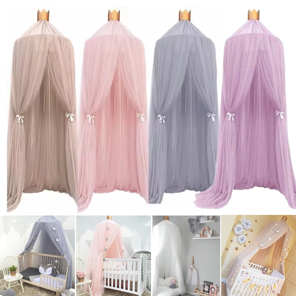 

Dome Tent Mosquito Net 7-layer Mesh Beds Curtains Prevent Insect Children's Room Decor Canopy Bed Curtain Mosquiteros Para Cama
