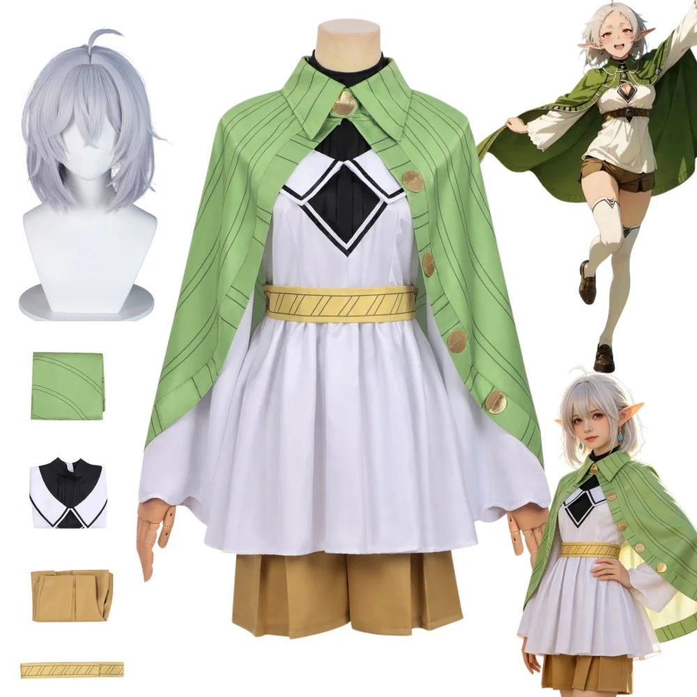 costume-de-cosplay-sylphiette-anime-mushoku-tensei-costume-sylphiette-greyrat-perruque-tenues-pour-fete-d'halloween