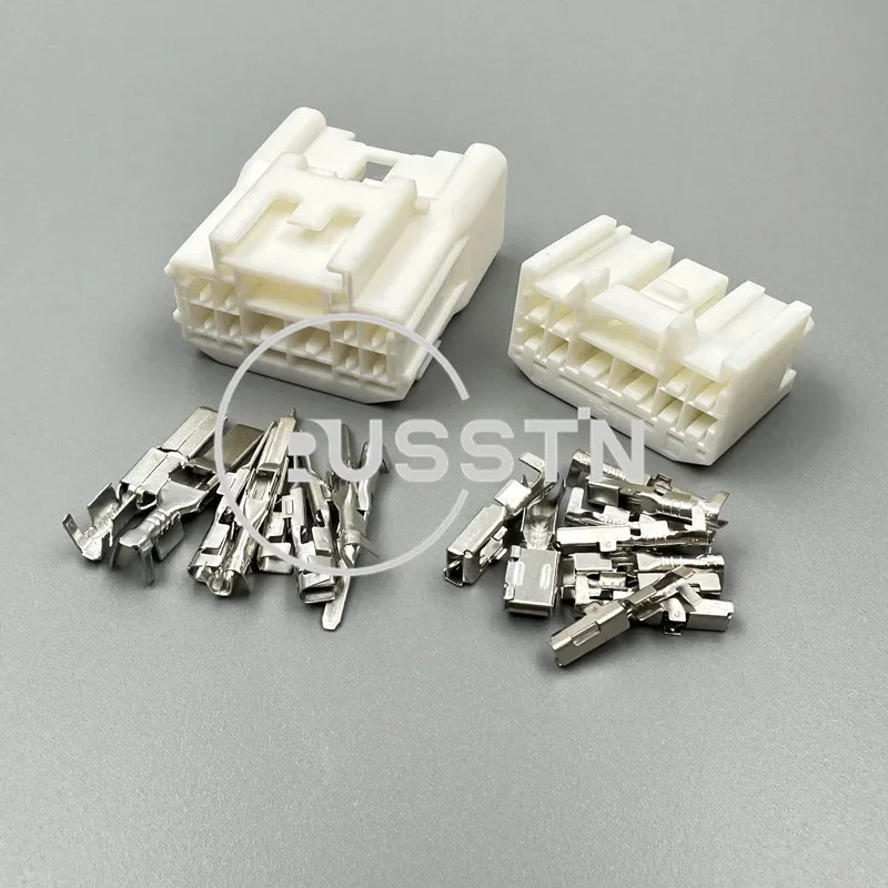 1 Set 10 Pin 6520-1150 6520-1142 BH0607-08 Auto Wiring Harness Connector Car Male Female Composite Cable Socket AC Assembly