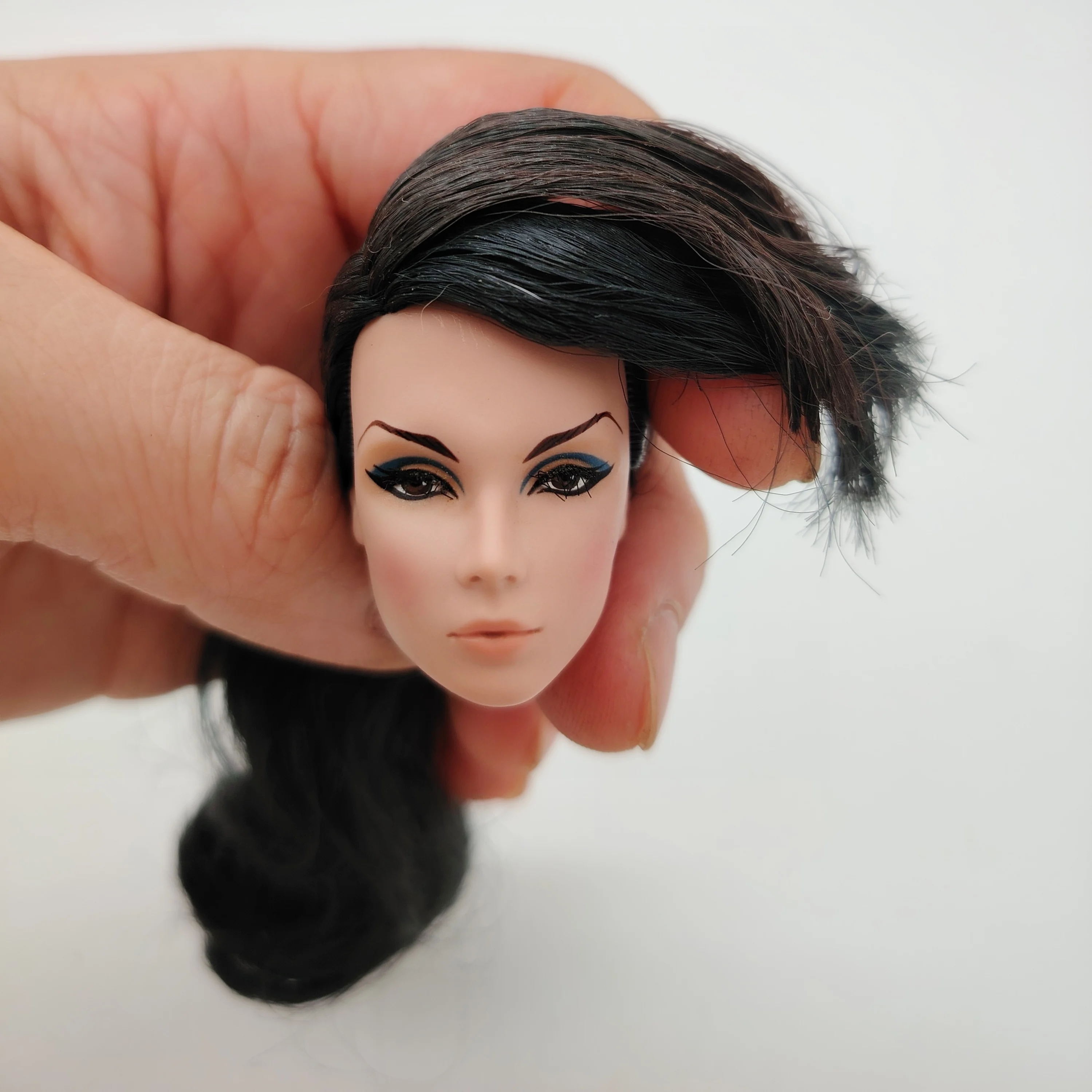 أزياء رويالتي Nu.face شعر أشقر ليليث إيدن FR جلد أبيض 1/6 مقياس رأس دمية النزاهة