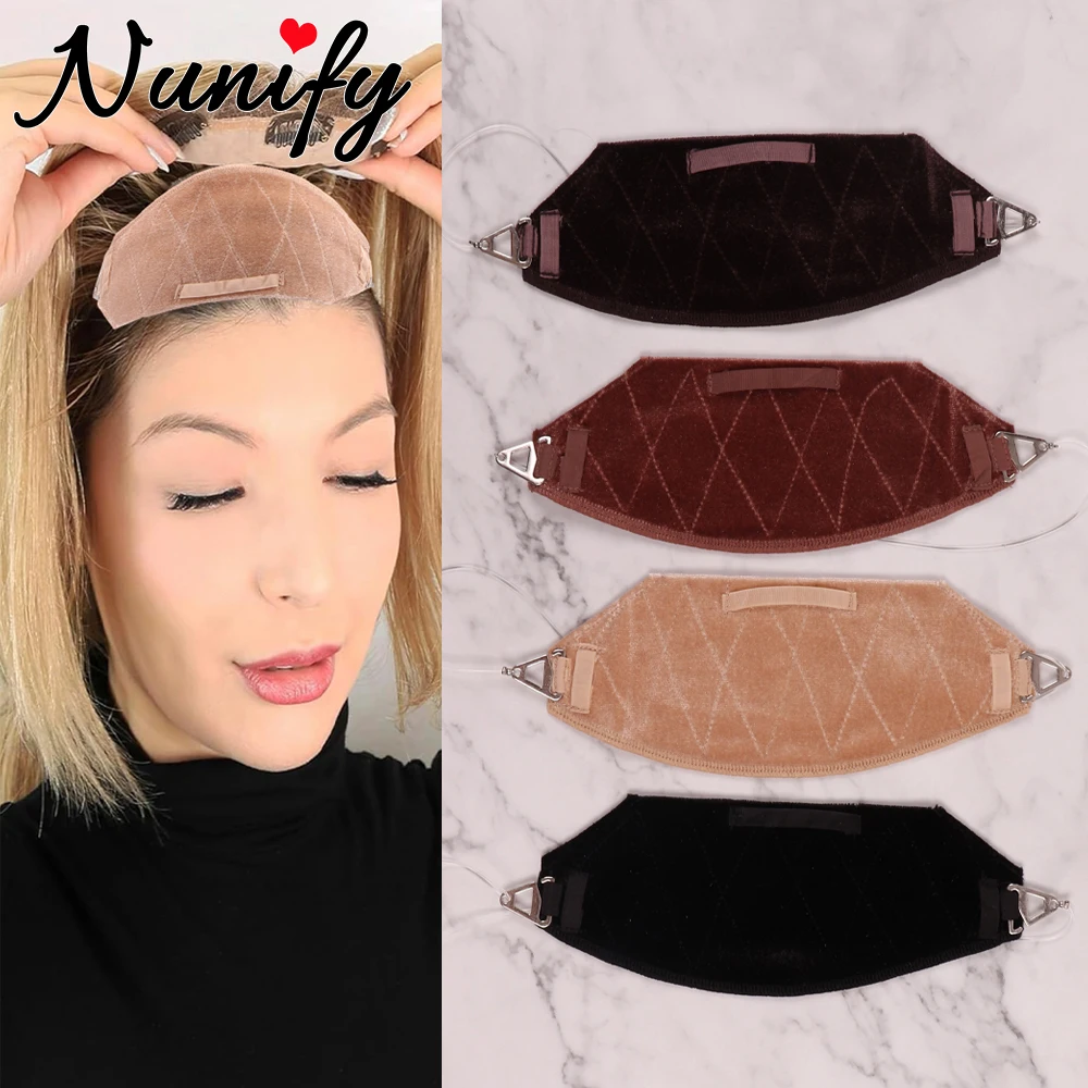 

Velvet Wig Grip Band For Glueless Wigs Women'S Stylish Hair Accessory Wig Grip Band With Crystal Line Headbands To Hold Wig