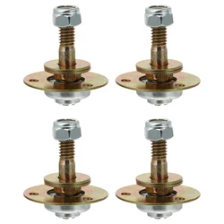 4pcs Rocking Chair Bearing Screws Kits Chair Bearing Screws Kits Furniture Hardware Bearing Glider Connecting Fitting Accessory