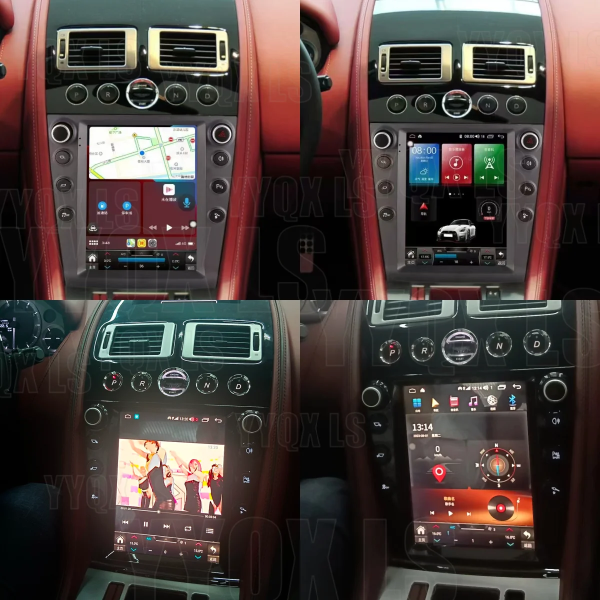 9.7 inch Screen Android Radio For Aston martin Virage 2005 - 2015 Style Car Multimedia Video Player GPS Navigation unit