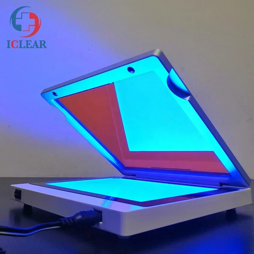 

Portable PCR LED Blue Light Gel Electrophoresis Transilluminator