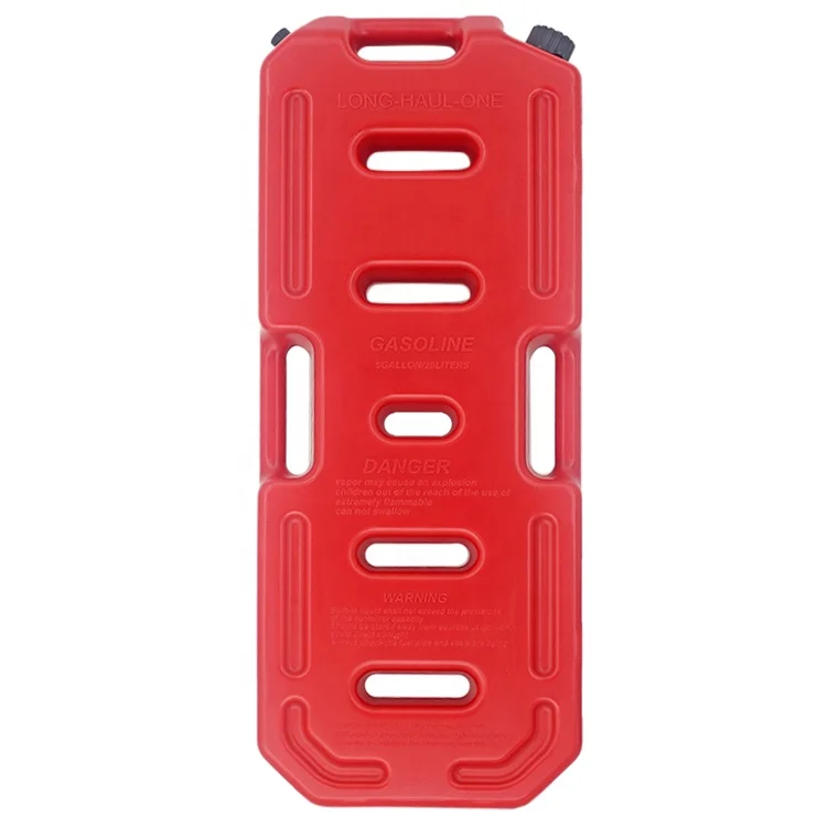 4x4 High Temperature Resistant Slim Plastic Jerry Can 30L Off Road Outdoor Equipment 30L Water Tank Oil Tank With Red Color