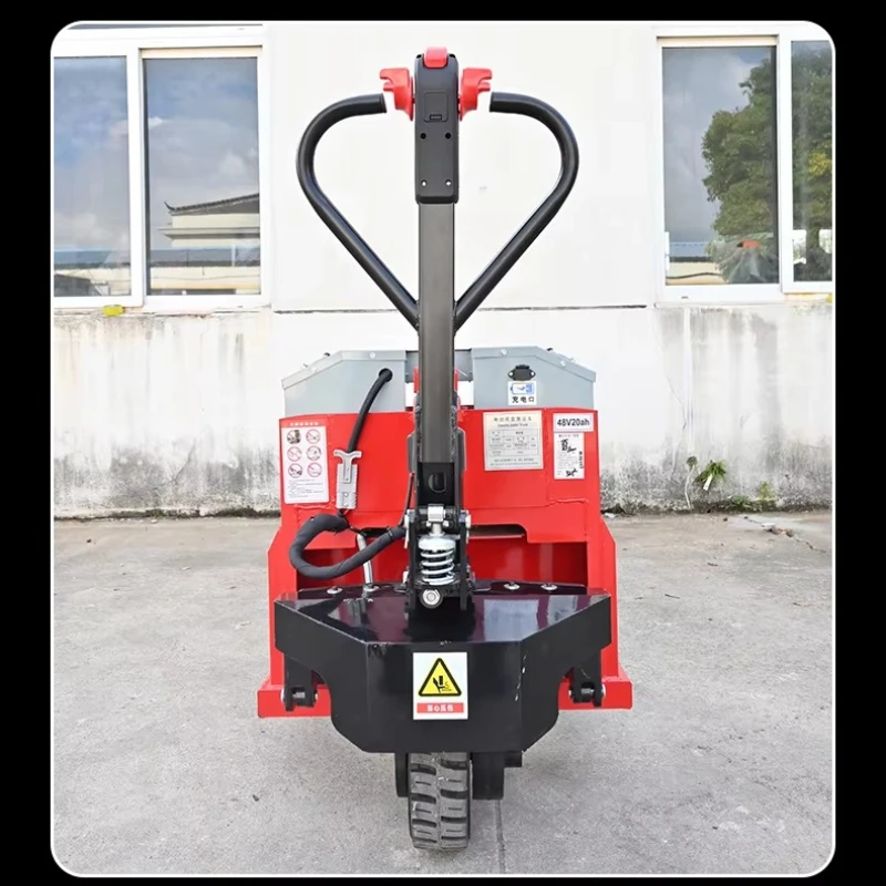 3-ton All-electric Off-road Forklift Pallet Truck Lithium/lead-acid 48V Battery Drive Wheels  Capacity Semi-automatic Lifting