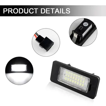 適用於大眾途安 1T3 5T1、途觀 1 2、Allspace(帕薩特 B6 B7 B8、Alltrack)、Caddy 4、夏朗 2、捷達 6 7、途銳的 2 件套牌照燈 10 最佳銷售 大眾帕薩特B8改裝 - №5