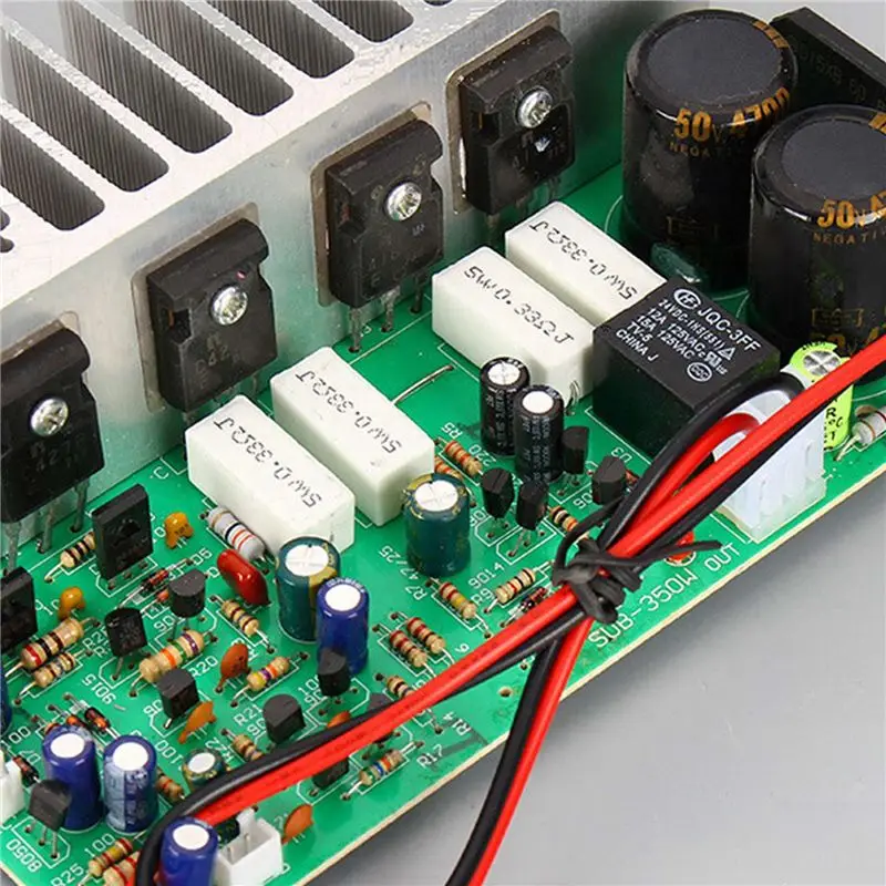 Exquisite-2X SUB-350W Subwoofer Power Amplifier Board Mono Power Amplifier Board Finished DIY Speaker Power Amplifier Board
