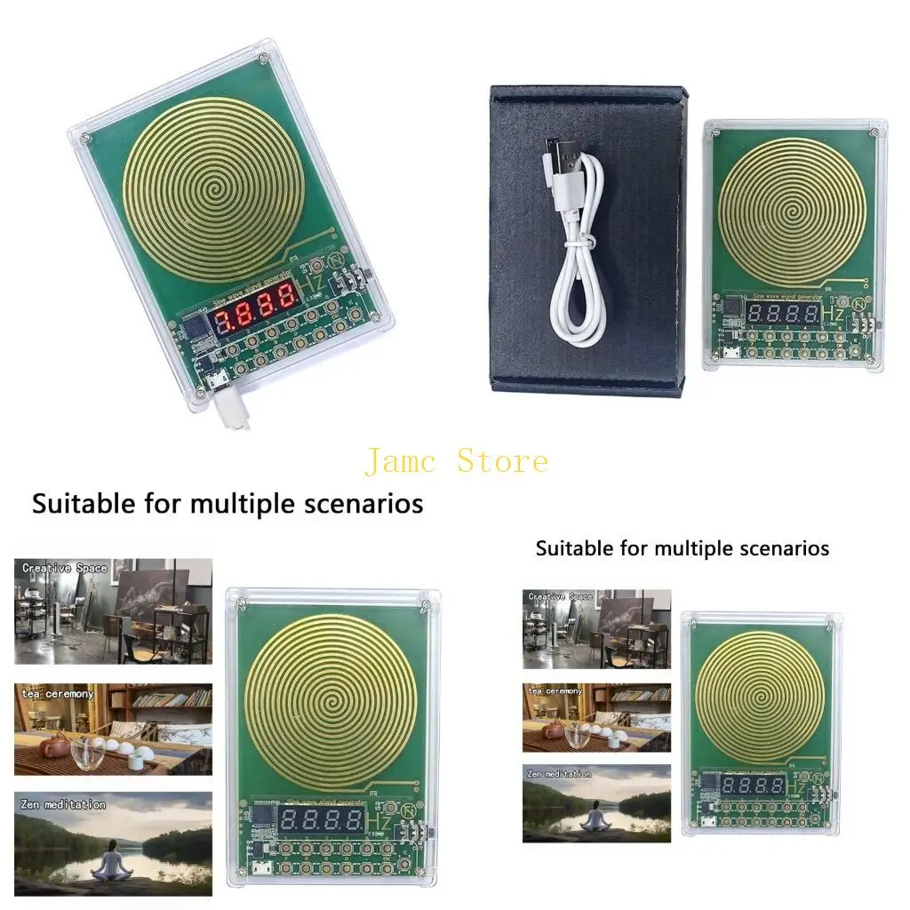 

LX0B Генератор волн Шумана Резонансное устройство 7,83 Гц Генератор регулируемой частоты