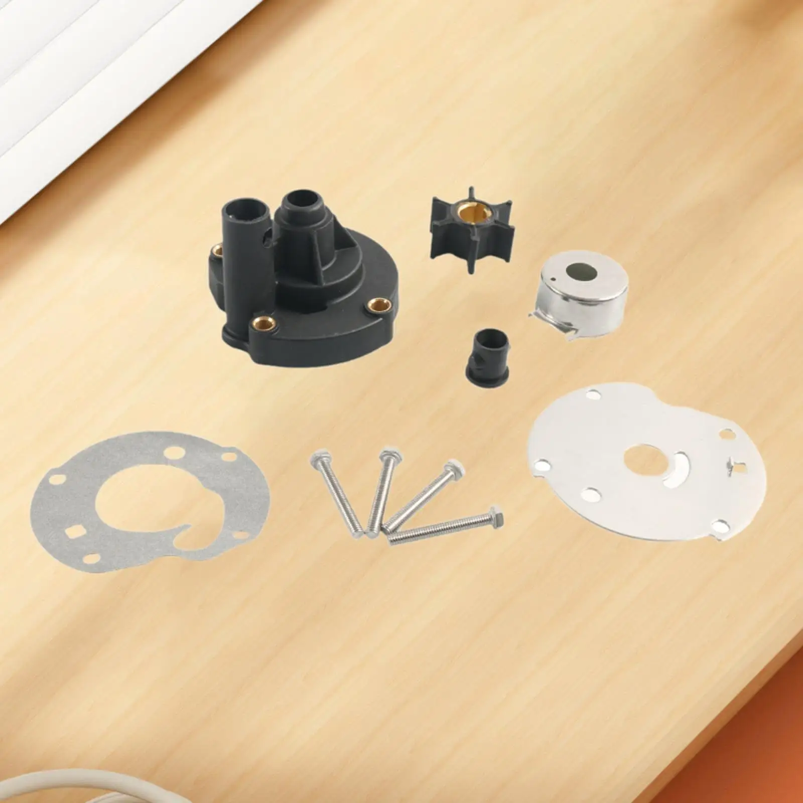 

Ремкомплект крыльчатки водяного насоса для Johnson Evinrude 5.5, 6, 7.5HP 1954-1979 гг.