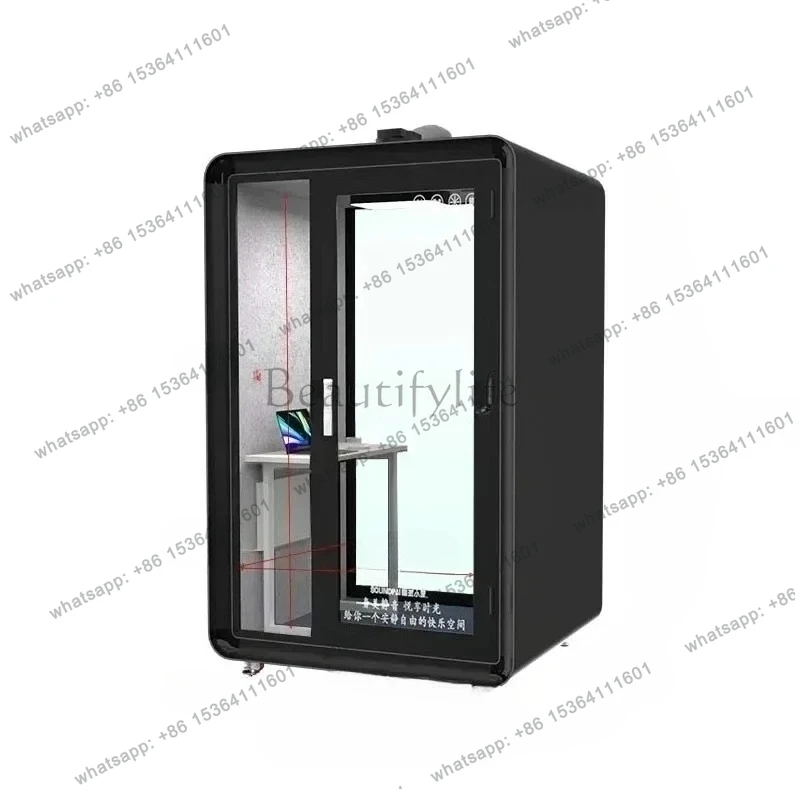 

Mobile Soundproof Room Home Recording Studio Drum Kit Indoor Mute Cabin Telephone Booth Singing Room Piano Room