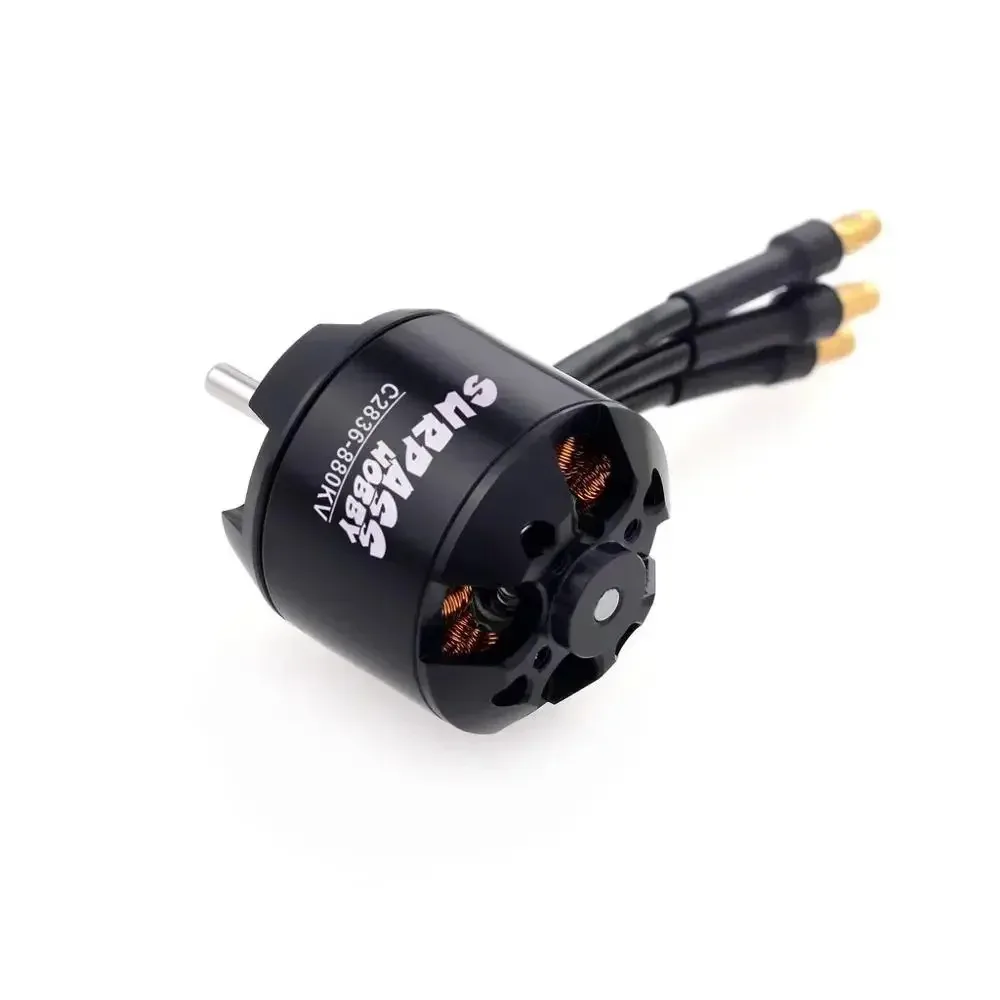 SURPASS HOBBY C2836 2836 750KV 880KV 1120KV Outrunner Brushless Motor for RC FPV Fixed Wing Aircraft Plane Racing Drone Glider