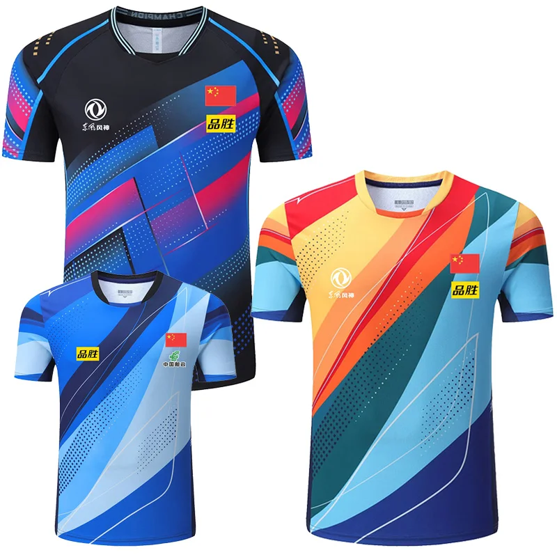 2023 table tennisi Championship China Team table tennis shirts shorts Men Women Children ping pong t shirt soccer tennis jerseys