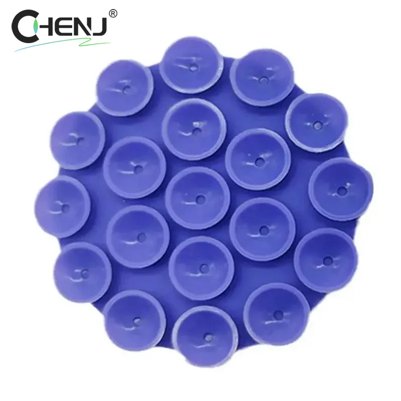 丸み-シリコンサクションカップ電話マウント、ミニサクションステッカー、カーナビゲーションブラケット、ユニバーサル携帯電話スタンド