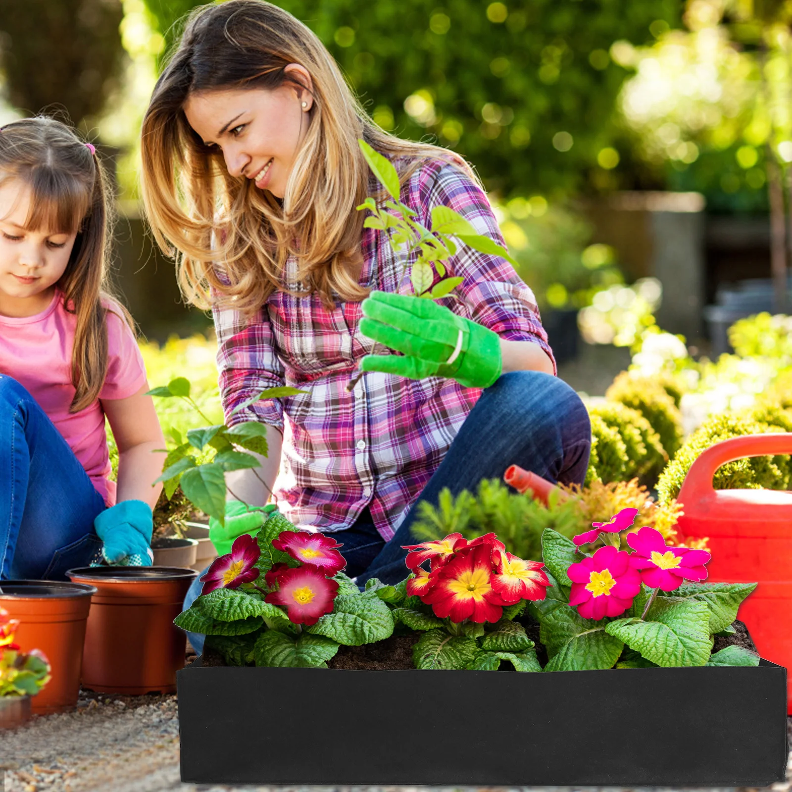 

1Pcs Planting Bag Root Control Non-Woven Material Durable Nursery Bag for Vegetables Flowers Indoor Outdoor Planting Supply