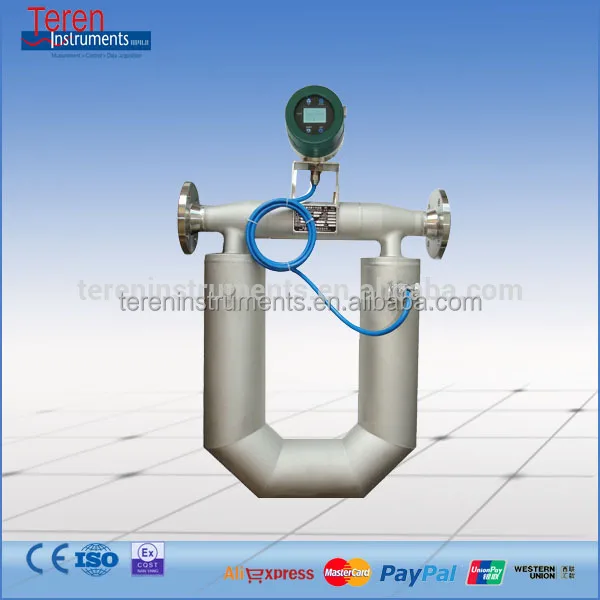 TR-CMF industrial coriolis mass flow meter mass air flowmeter water volume controller