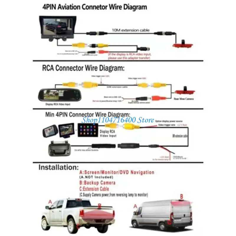 

y1gd Car Rear Trunk Lid Tailgate Handle with Backup Camera 1500 2500 3500 55276237AA