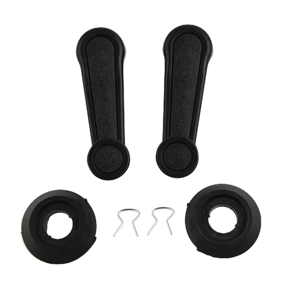 

2Pcs Crank Roller Connect Winder Handle Crank Door Lever Hand Parts Auto Winder Hand Crank Rollers Auto Accessories