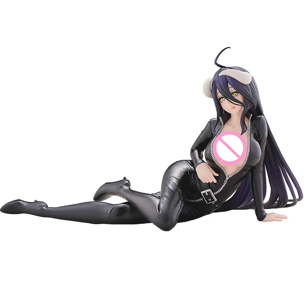 أنيمي الشكل ألبيدو الشكل ألبيدو الكذب عمل أرقام دمية بولي كلوريد الفينيل نموذج اللعب الكبار حلية جمع تمثال بنين بنات هدية 12 سنتيمتر #1