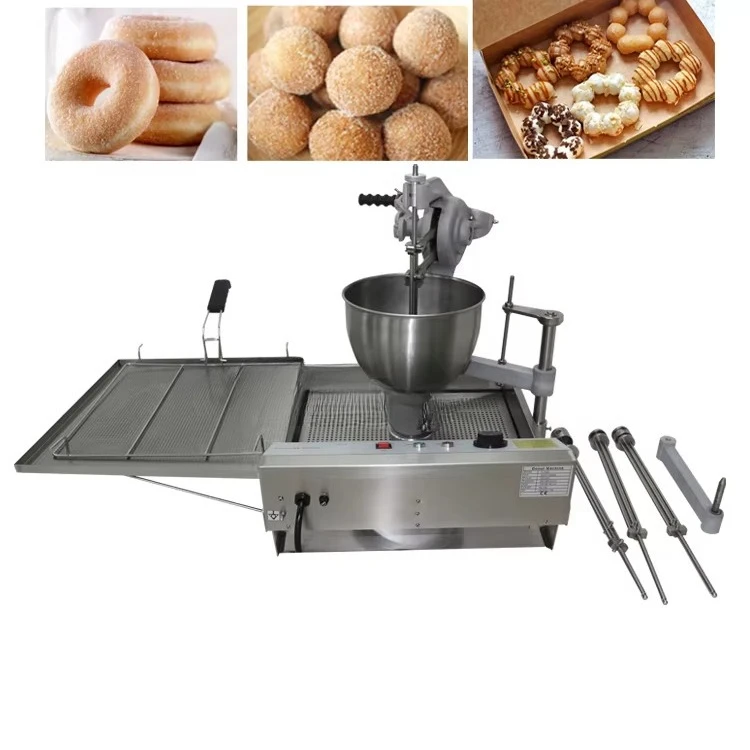 Commercial Snack Equipment High Quality Commercial Donut Baking Machine Automatic Donut Ball Machine Manual Breakwater Donut Mac