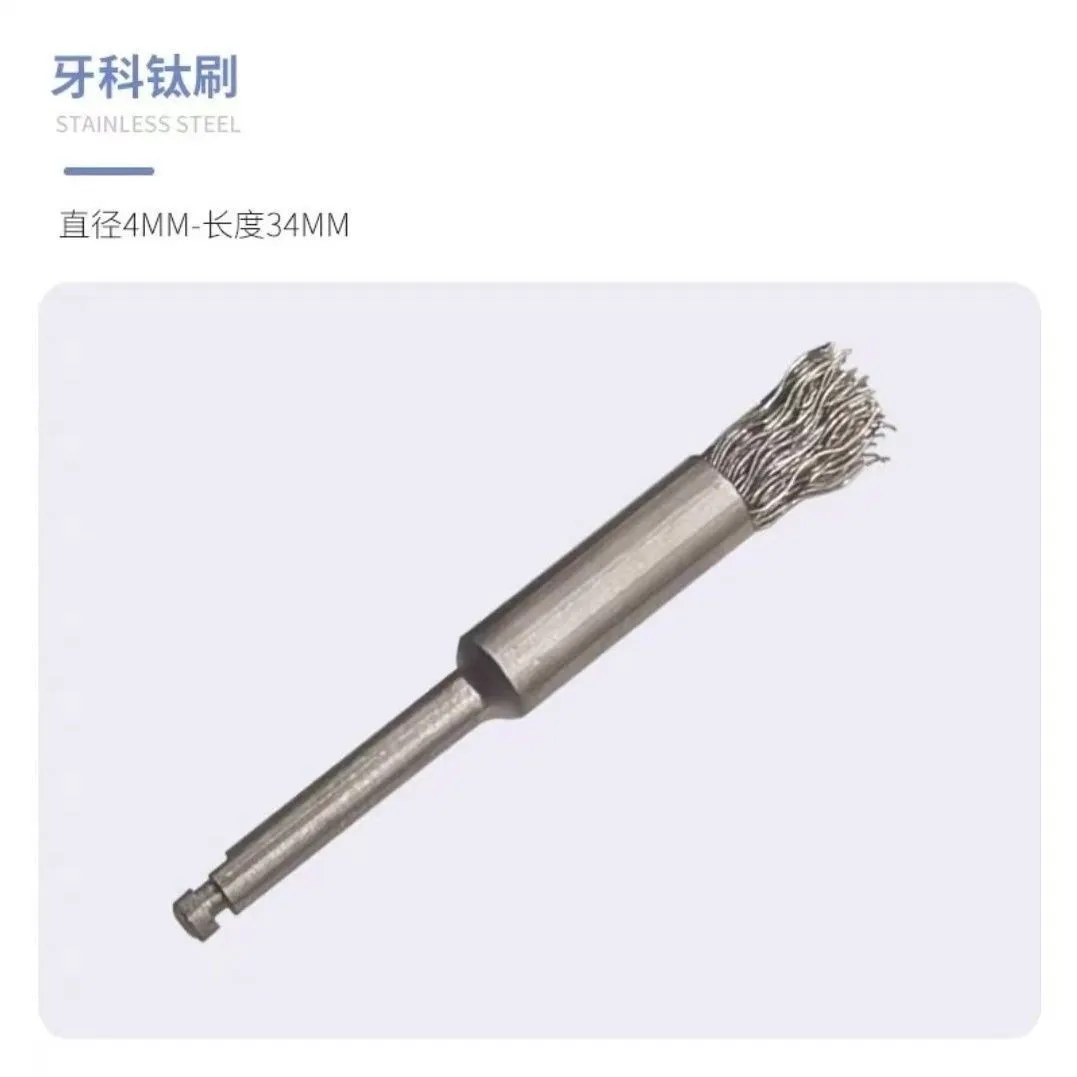 Oral care dental implants thread implant maintenance titanium brush cleaning and repairing tool dental abutment denture brush