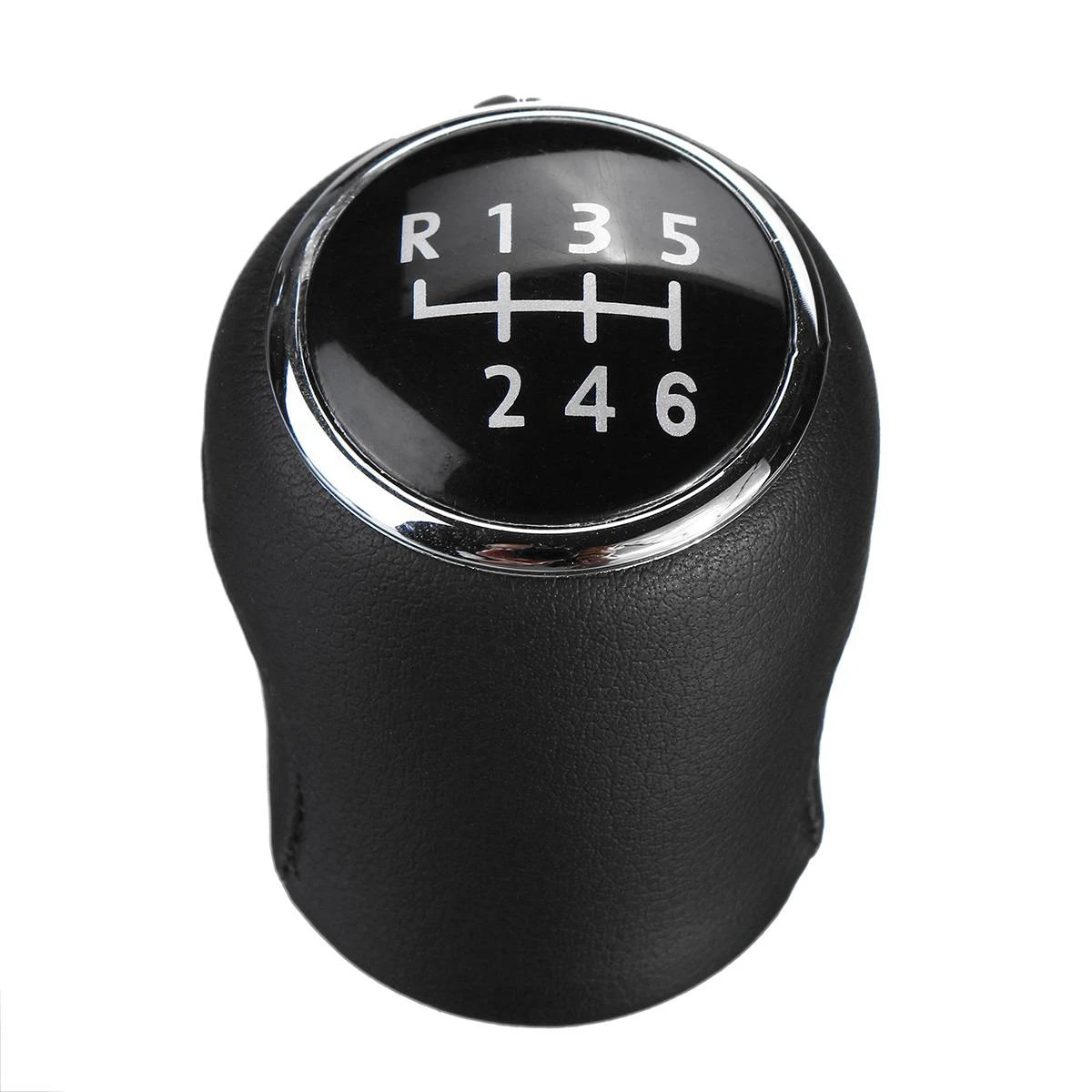 AU33-Gear Shift Knob Leather Handle Stick For Transporter T6 Caravelle 2015+