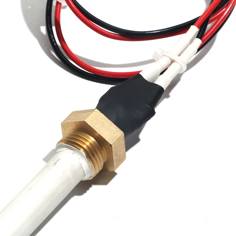 LUJINXUN OD11.5mm*ID6.5mm*L110mm MCH Ceramic Igniter M16 Thread 220V Dry Burning Wood Pellet ignition Rod for BBQ Barbecue Grill