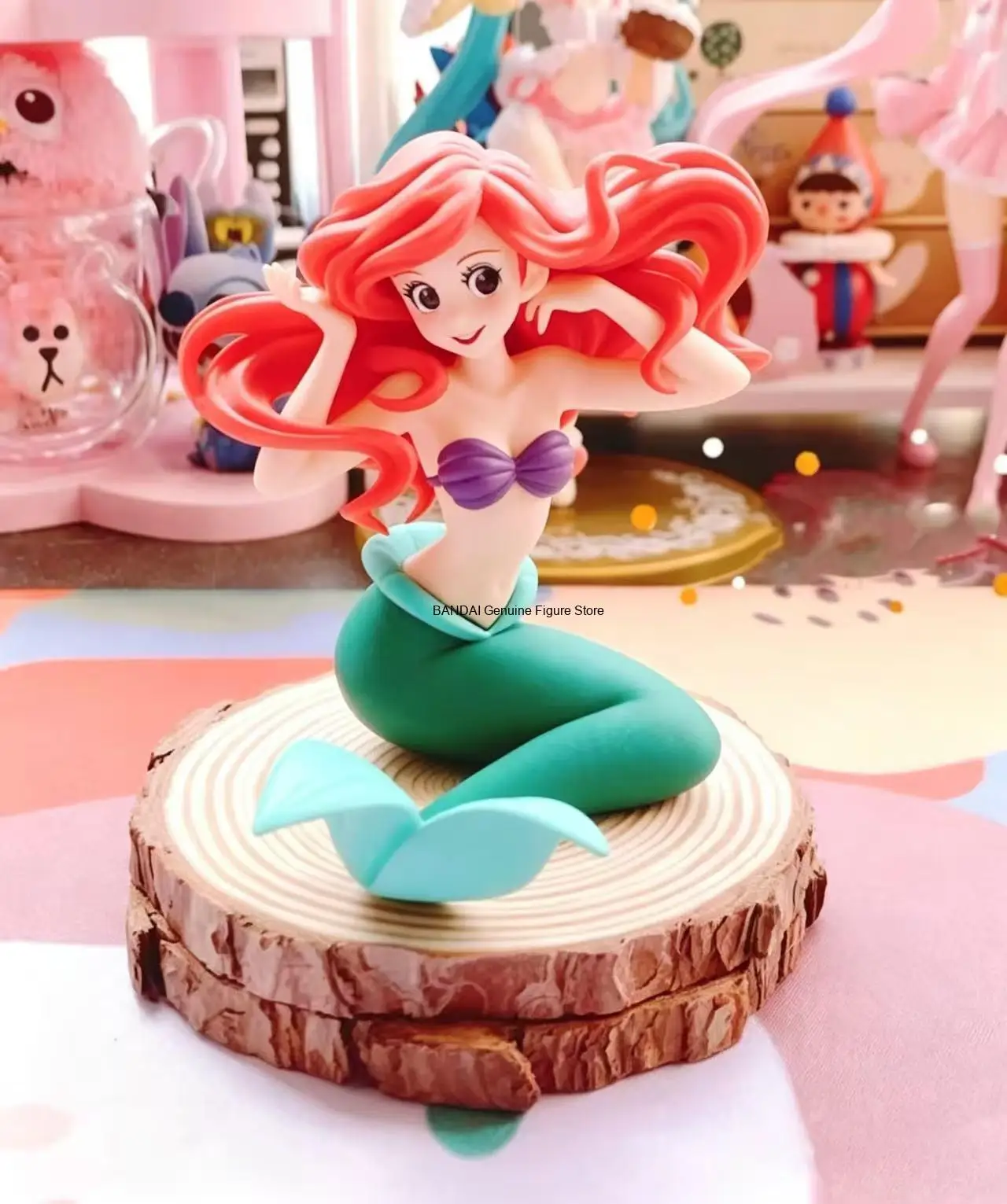 Genuine Banpresto Crystalux Disney Princess Figure Series, Belle, Ariel, Alice, Snow White, Rapunzel, Anime Prize Figure view 5