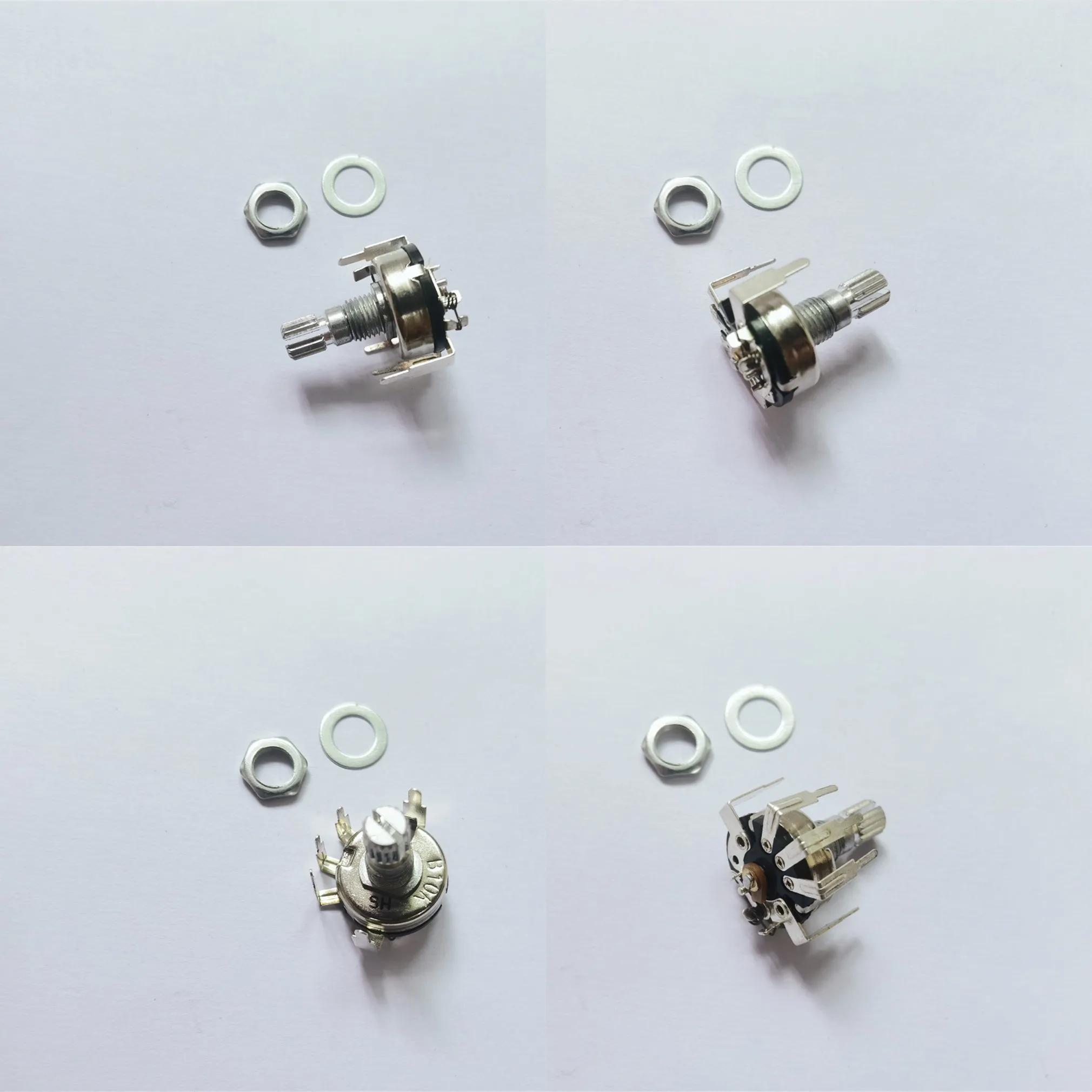 

Original new 100% 172 Type inner curved foot potentiometer with switch 17S2-B10KL-15KC/CI B10K handle 15MM