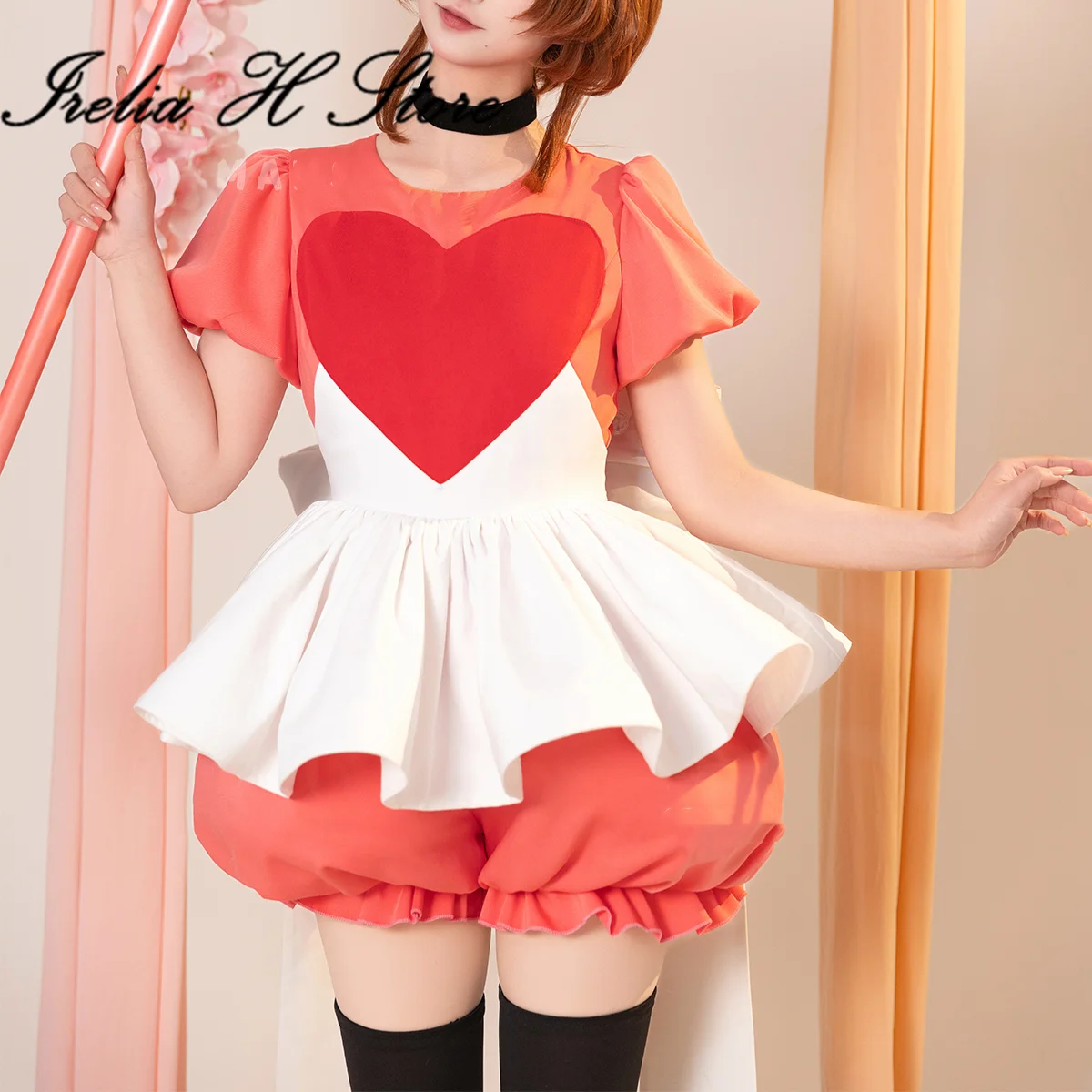 Irelia H sakura Card Captor Sakura Alice Cosplay Costume Anime lolita dress female