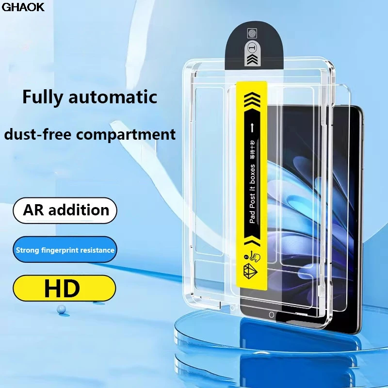 

Закаленное стекло для OPPO Pad SE 11" 2025 Pad 4 Pro Pad3 Pro 2 3 Air 2 Neo 11.4 Air10.36 Pad11 Простая установка Комплект для автоматического удаления пыли