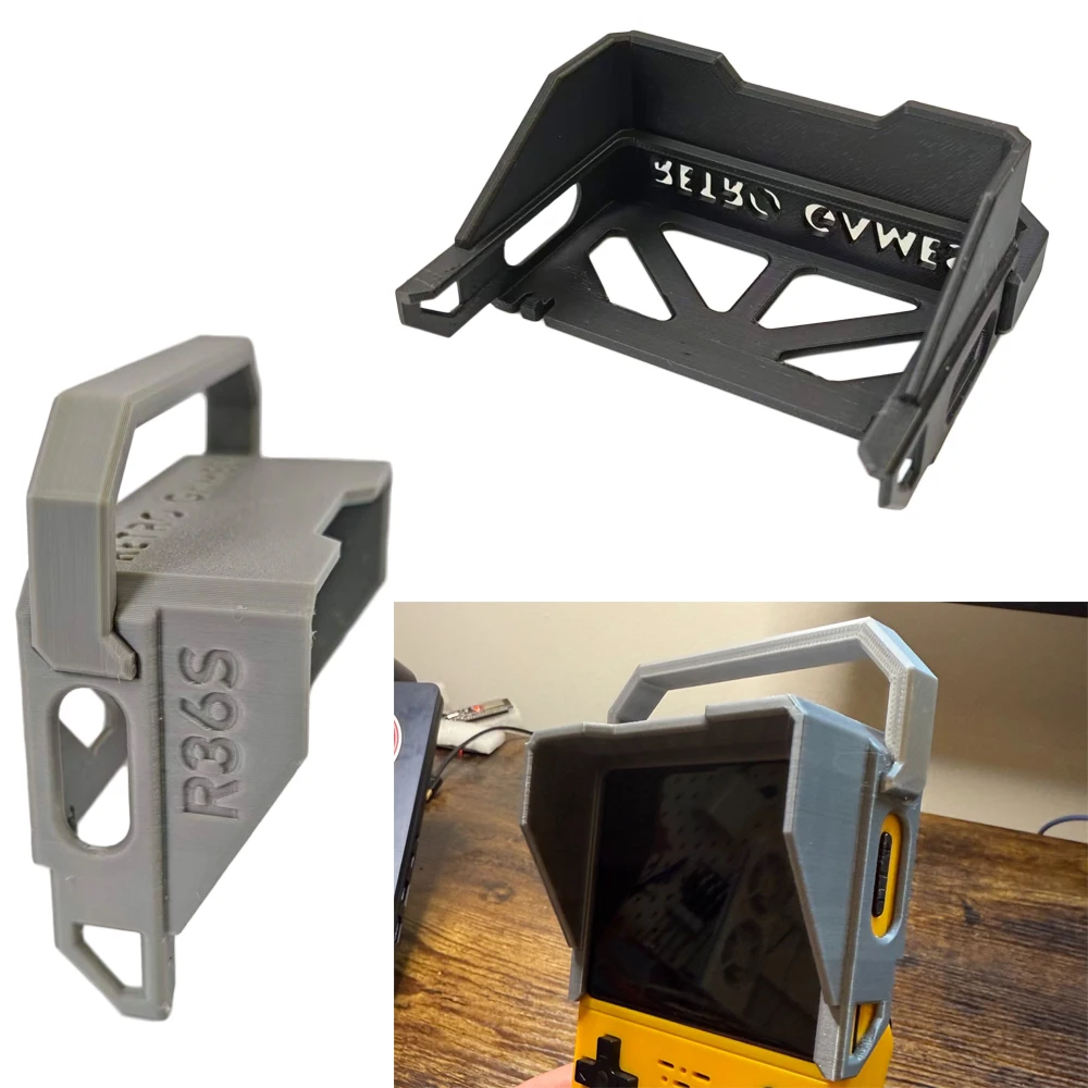 

For R36S Shade Cover for R36S Anti-Glare Screen Hood Accessories 3D Printed Slide-On Sun Shield