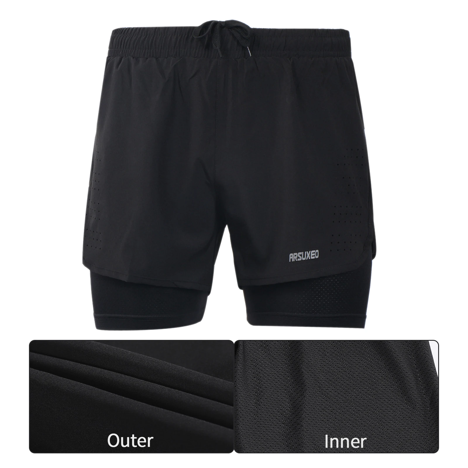 Thumbnail 2 - #45 Mens Athletic Training Shorts Discount Picks