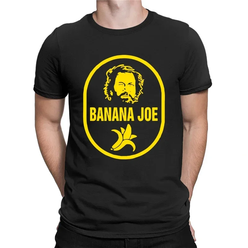 Classic Summer Short-sleev Casual Graphic Tees Tops Bud Spencer Banana Joe Telefilm Cinema Tv Idea Regalo Tutte Le Taglie Tshirt