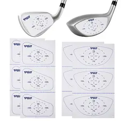 Golf Impact Stickers Set Improve Accuracy Club Impact Tape For Getting Hitting Point Hitting Swing Trainer Equipment